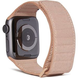 Decoded Traction kožený řemínek Apple Watch 40/38 mm růžový