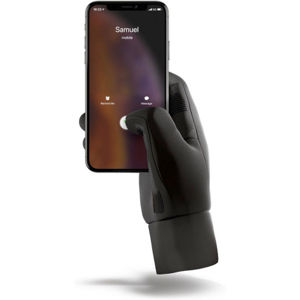 MUJJO Touchscreen dotykové rukavice pro SmartPhone (XL) černé