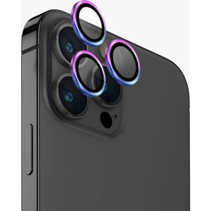 UNIQ OPTIX Aluminium Camera Lens Protector iPhone 15 Pro duhová