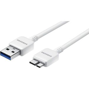 Samsung ET-DQ11Y1W datový kabel microUSB 3.0 (21pin) bílý