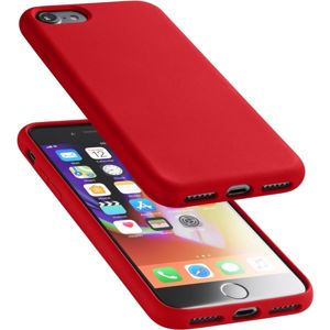 CellularLine SENSATION ochranný silikonový kryt iPhone 6/7/8/SE (2020) červený (eko-balení)