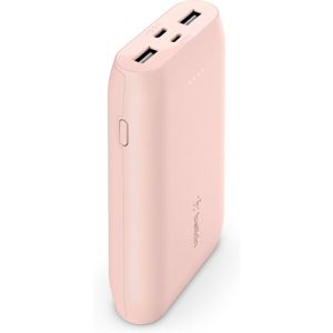 Belkin BOOST CHARGE USB-C PowerBanka, 10000mAh, růžová
