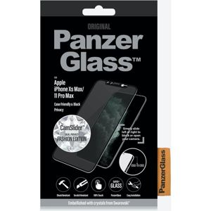 PanzerGlass Edge-to-Edge Swarovski Privacy CamSlider iPhone XS Max/11 Pro Max černé