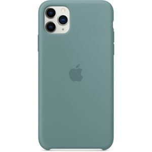 Apple silikonový kryt iPhone 11 Pro Max kaktusově zelený