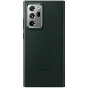 Samsung Leather Cover kryt Galaxy Note20 Ultra (EF-VN985LGEGEU) zelený