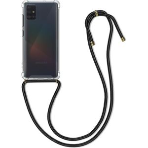 Forcell Cord ochranný kryt se šnůrkou Samsung S10 černý