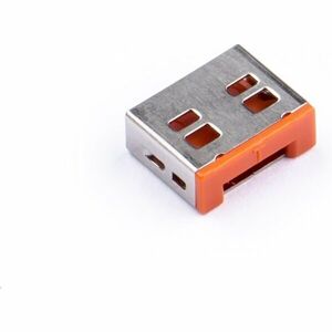 SMARTKEEPER Basic USB Port Lock 6 - 1x klíč + 6x záslepka oranžová