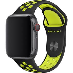 Apple Watch Nike+ sportovní řemínek 40/38mm černý/Volt