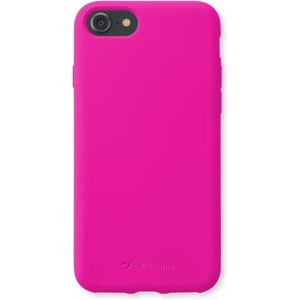 CellularLine SENSATION ochranný silikonový kryt iPhone 8/7/6s růžový neon