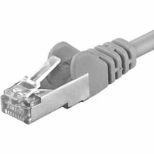 PremiumCord Patch kabel UTP RJ45-RJ45 CAT6 šedý 1,5m