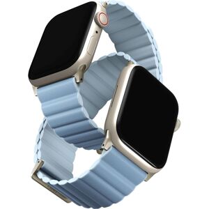 UNIQ Revix Premium Edition řemínek pro Apple Watch 41/40/38mm Arctic (bílý/modrý)