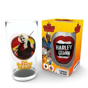 Sklenice DC Comics - Harley Quinn 400 ml