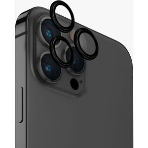 UNIQ OPTIX Aluminium Camera Lens Protector iPhone 15 Pro Max černá
