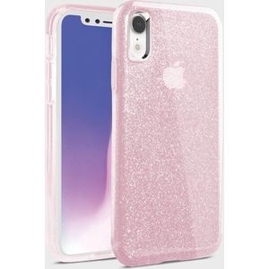 UNIQ Clarion Tinsel iPhone XR růžové