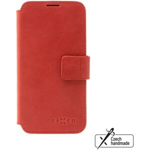 FIXED ProFit kožené pouzdro Apple iPhone 14 Pro Max červené