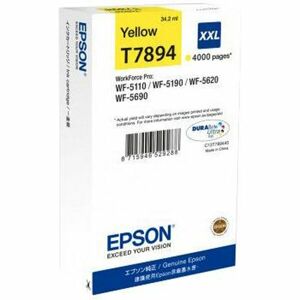 Epson C13T789440 originální inkoustová náplň XXL žlutá