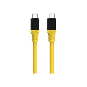Tactical Fat Man kabel USB-C/USB-C (1m) žlutý