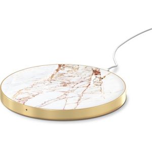iDeal of Sweden Qi bezdrátová nabíječka Carrara Gold Marble