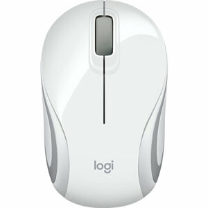 Logitech M187 myš, bílá