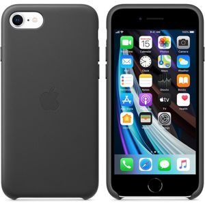 Apple kožený kryt iPhone SE (2020) černý