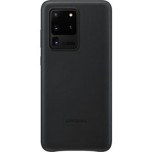 Samsung Leather Cover kryt Galaxy S20 Ultra 5G (EF-VG988LBEGEU) černý