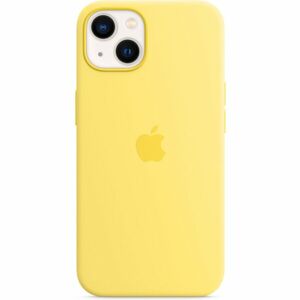 Apple silikonový kryt s MagSafe na iPhone 13 citrusově žlutý