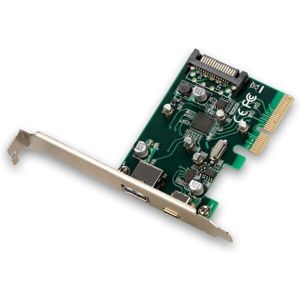 i-tec PCI-E 2x M.2 Card (PCI-E/SATA) Low Profile Backplate