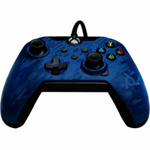 PDP Wired Controller Blue Camo (Xbox One/Xbox series)