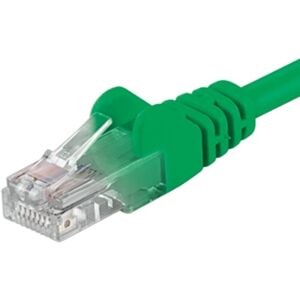 PremiumCord Patch kabel UTP RJ45-RJ45 level 5e 5m zelený