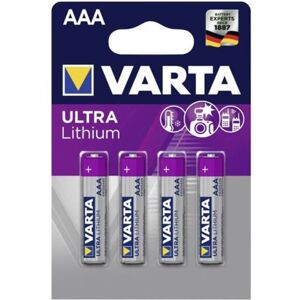 Varta Ultra Lithium AAA, 4ks