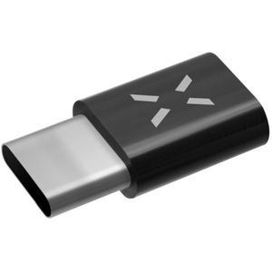 FIXED redukce microUSB - USB-C černá