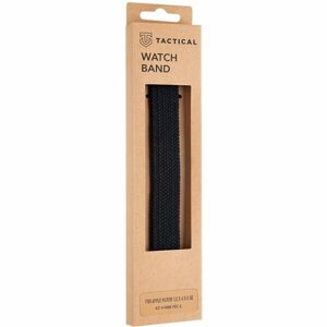 Tactical pletený převlékací řemínek Apple Watch 42/44mm černý L
