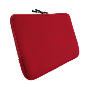 FIXED neoprenové pouzdro pro notebooky do 14" červené