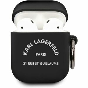 Karl Lagerfeld Rue St Guillaume pouzdro Airpods 1/2 černé