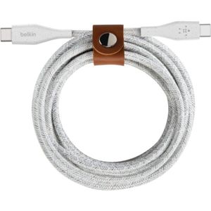 Belkin DURATEK Boost Charge USB-C/USB-C kabel, 1,2m, bílý