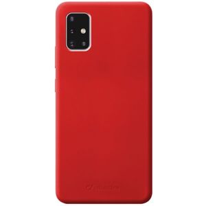 CellularLine SENSATION ochranný silikonový kryt Samsung Galaxy A51 červený