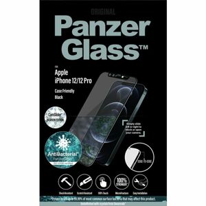 PanzerGlass Edge-to-Edge Antibacterial Apple iPhone 12/12 Pro Swarowski CamSlider
