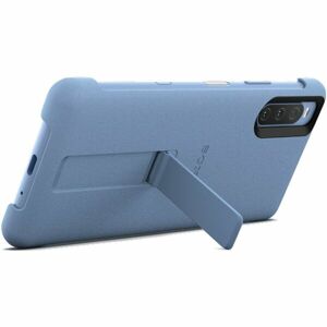 Sony Xperia 10 III 5G zadní kryt se stojánkem modrý