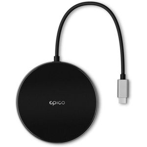 Epico Wireless Charging Hub černá