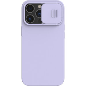 Nillkin CamShield Silky Magnetic silikonový kryt iPhone 13 Pro fialový