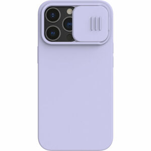 Nillkin CamShield Silky Magnetic silikonový kryt iPhone 13 Pro fialový