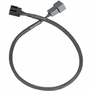 Akasa prodlužovací kabel k PWM ventilátoru, 30cm (4pin pro PWM, 3pin ventilátory), 4ks v balení