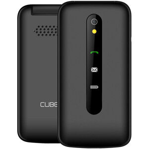 CUBE1 VF500 tlačítkový telefon černý