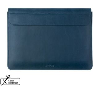 FIXED Oxford kožené pouzdro Apple MacBook Air 13,6" (2022) M2, modré