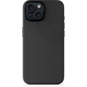 Epico Mag+ Leather Case iPhone 15 Plus černá