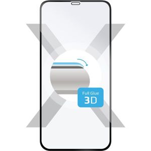FIXED 3D tvrzené sklo s lepením po celé ploše Apple iPhone 12 Pro Max černé