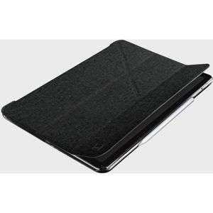 UNIQ Yorker Kanvas Plus pouzdro se stojánkem Apple iPad Pro 12.9" (2020) černé