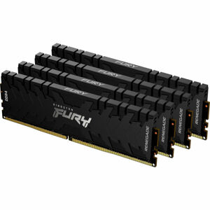 Kingston FURY Renegade 64GB 3200MHz DDR4 CL16 DIMM (4x16GB) 1Gx8 Black