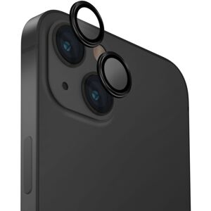 UNIQ OPTIX Aluminium Camera Lens Protector iPhone 15/15 Plus černá