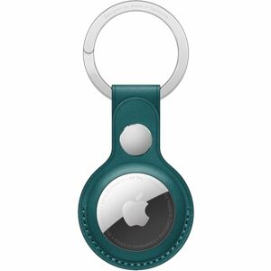 Apple AirTag kožená klíčenka piniově zelená